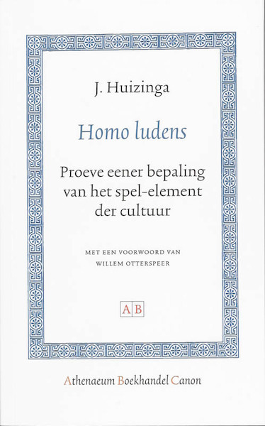 Homo ludens - Johan Huizinga (ISBN 9789048502233)