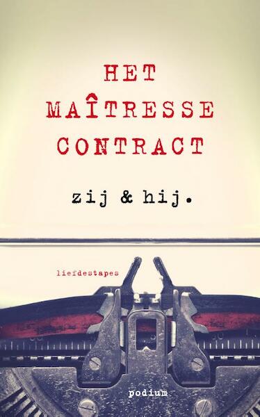 maitressecontract - Hij & Zij (ISBN 9789057595998)