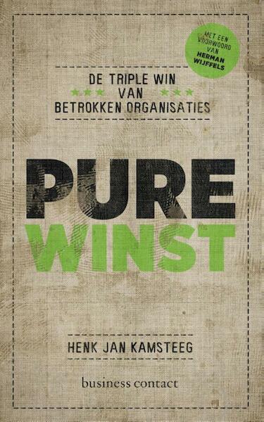 Pure winst - Henk Jan Kamsteeg (ISBN 9789047006527)