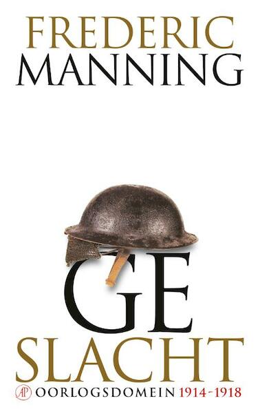 Geslacht - Frederic Manning (ISBN 9789029589079)