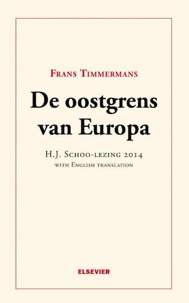 Geopolitiek na Oekraine 2014 - Frans Timmermans (ISBN 9789035252035)