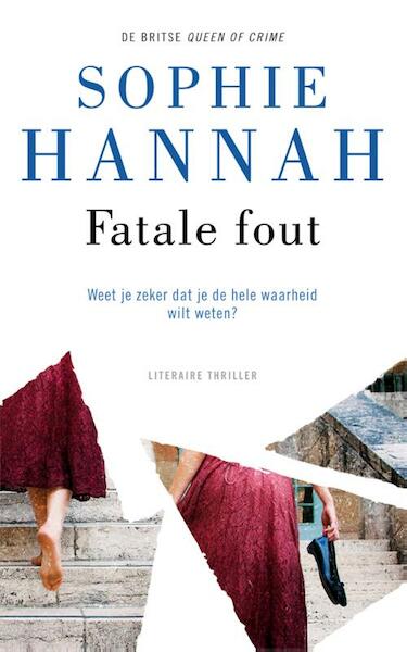Fatale fout - Sophie Hannah (ISBN 9789026145155)