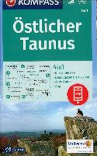 Östlicher Taunus 1:50 000 - (ISBN 9783990443712)