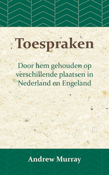 Toespraken - Andrew Murray (ISBN 9789066592377)