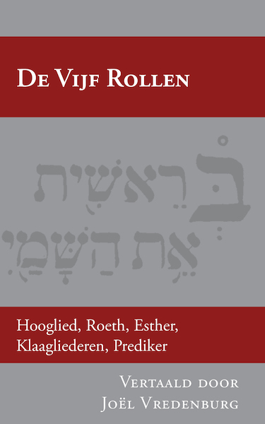 De Vijf Rollen - Joël Vredenburg (ISBN 9789057194979)