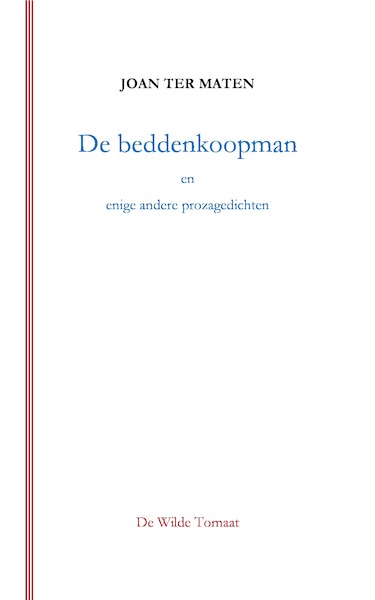 De beddenkoopman - Joan Ter Maten (ISBN 9789083091181)