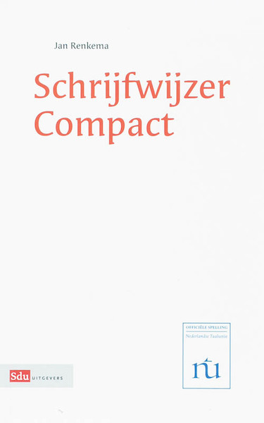 Schrijfwijzer Compact - Jan Renkema (ISBN 9789012108263)