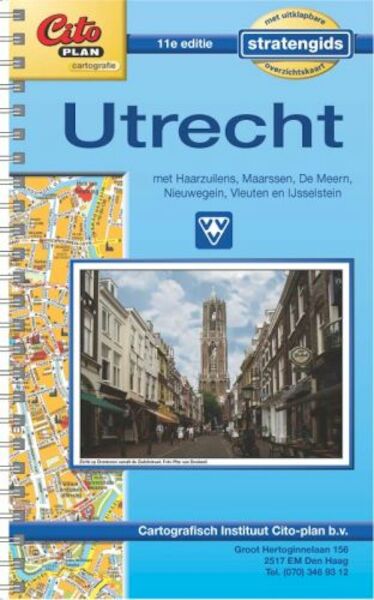 Citoplan stratengids Utrecht - (ISBN 9789065801166)