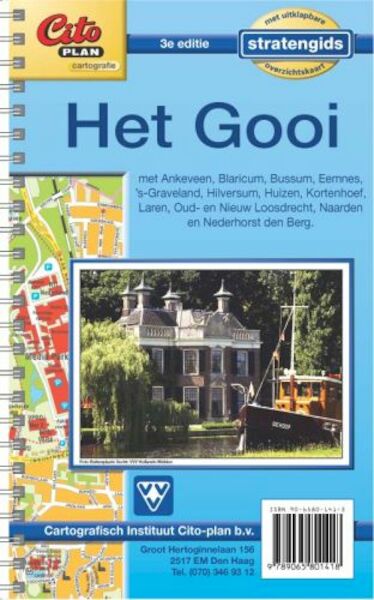 Citoplan stratengids Het Gooi - (ISBN 9789065801418)