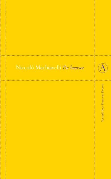 De heerser - Niccolò Machiavelli (ISBN 9789025334208)