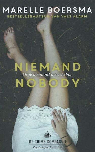 Nobody - Marelle Boersma (ISBN 9789461091543)