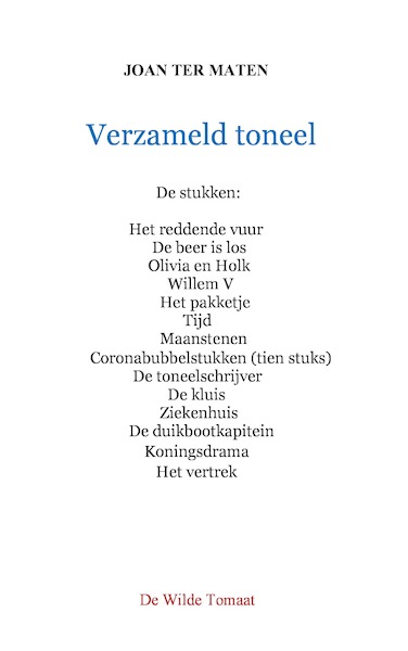 Verzameld toneel - Joan Ter Maten (ISBN 9789083091099)