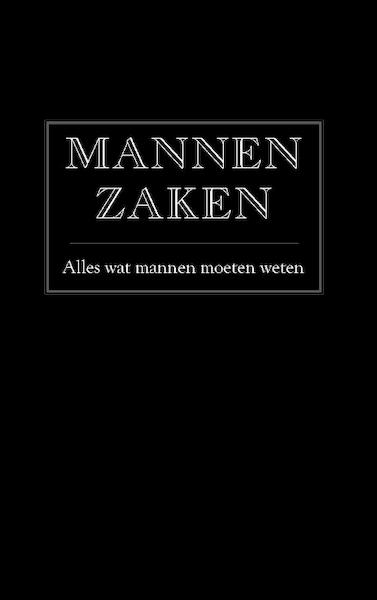 Mannenzaken - Brett Cohen (ISBN 9789055139385)