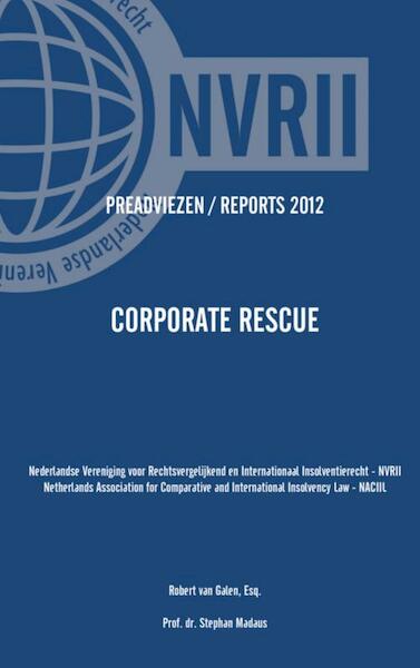 Preadviezen reports 2012 nvrii-naciil - (ISBN 9789461938978)