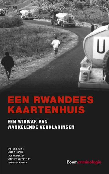 Een Rwandees kaartenhuis - Gabi de Bruïne, Anita de Boer, Talitha Dehaene, Annelies Vredeveldt, Peter van Koppen (ISBN 9789462367678)
