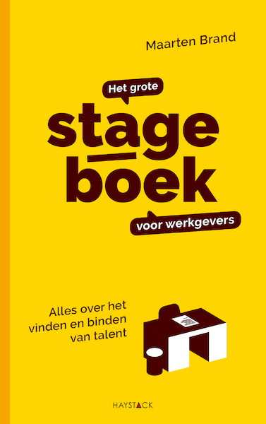 Het grote stageboek voor werkgevers - Maarten Brand (ISBN 9789461262950)