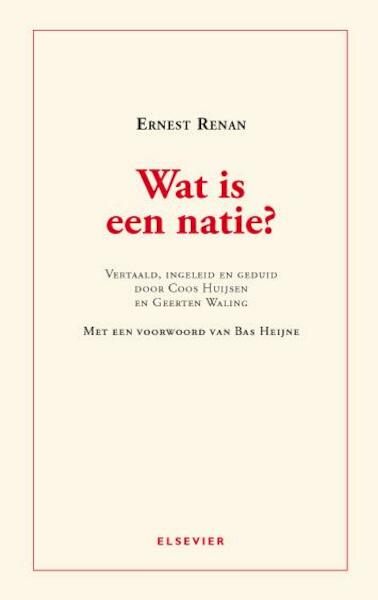 Paleispost - Ernest Renan (ISBN 9789035251076)