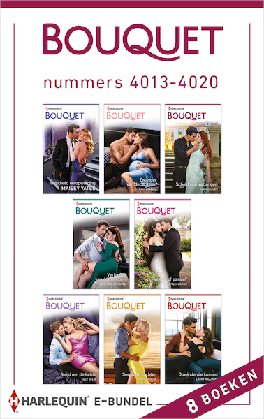 Bouquet e-bundel nummers 4013 - 4020 - Maisey Yates, Dani Collins, Sara Craven, Jennifer Hayward, Caitlin Crews, Lucy Ellis, Pippa Roscoe, Cathy Williams (ISBN 9789402538465)