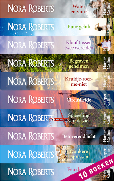Nora Roberts 10-in-1 bundel 4 - Nora Roberts (ISBN 9789402758627)
