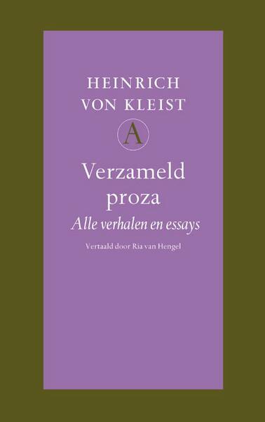 Verzameld proza - H. von Kleist (ISBN 9789025364298)