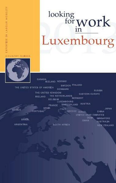 Looking for work in Luxembourg - Nannette Ripmeester, Diana Lefterache (ISBN 9789058961006)