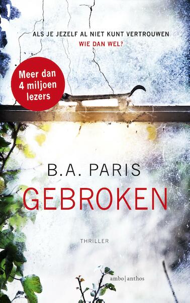 Gebroken - B.A. Paris (ISBN 9789026339394)