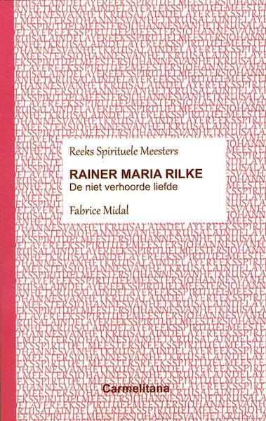 Rainer Maria Rilke - Fabrice Midal (ISBN 9789492434036)