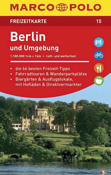 MARCO POLO Freizeitkarte 15 Berlin und Umgebung 1 : 100 000 - (ISBN 9783829743150)