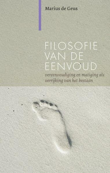Filosofie van de eenvoud - Marius de Geus (ISBN 9789062245390)