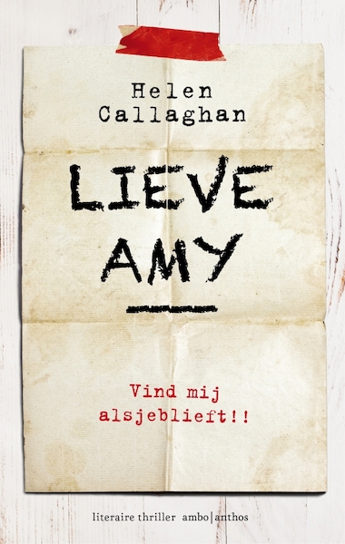 Lieve Amy - Helen Callaghan (ISBN 9789026341274)