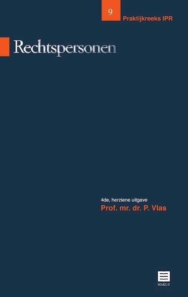 Rechtspersonen - P. Vlas (ISBN 9789046603079)