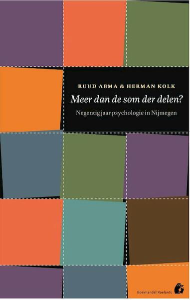 Negentig jaar psychologie in Nijmegen - Ruud Abma, Herman Kolk (ISBN 9789074241304)