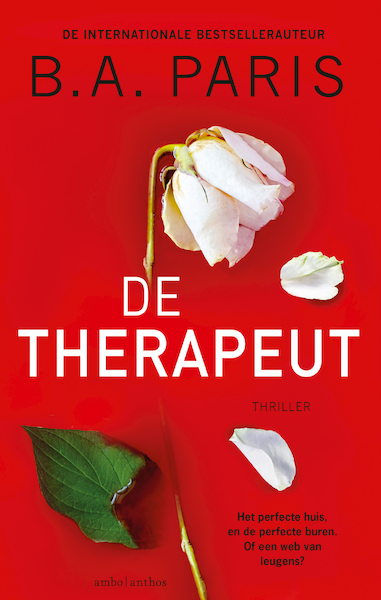 De therapeut - B.A. Paris (ISBN 9789026359163)