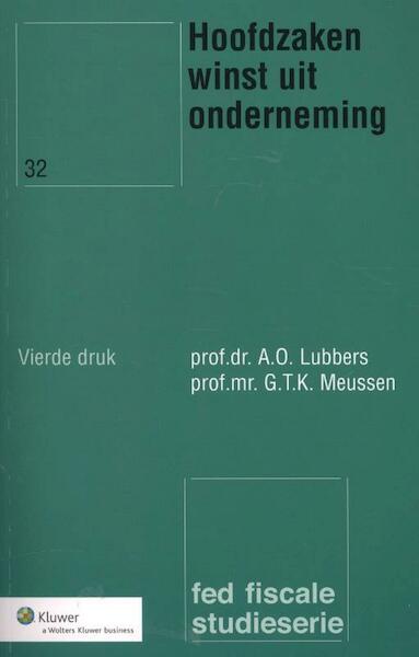 Hoofdzaken winst uit onderneming - A.O. Lubbers, G.T.K. Meussen (ISBN 9789013085808)