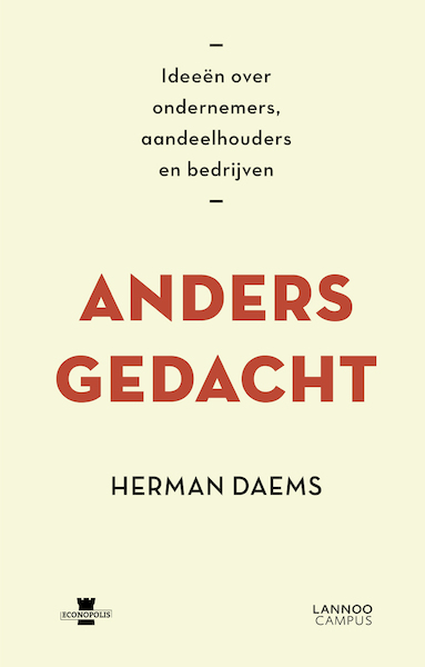 Anders gedacht - Herman Daems (ISBN 9789401408028)