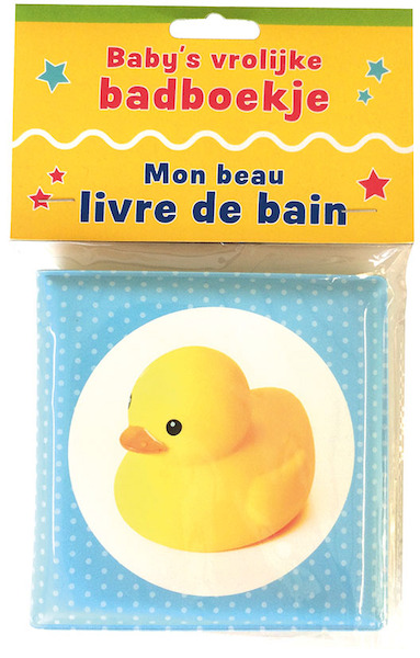 Baby's vrolijke badboekje / Mon beau livre de bain - (ISBN 9789044751468)