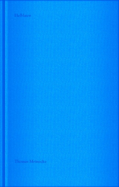 Helblauw - Thomas Meinecke (ISBN 9789079202553)