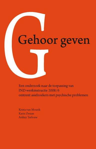 Gehoor geven - (ISBN 9789058506573)
