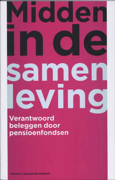 Midden in de samenleving - M. Janssen Groesbeek (ISBN 9789023244264)