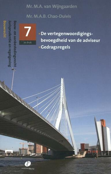 Bouwrecht - M.A. van Wijngaarden, M.A.B. Chao-Duivis (ISBN 9789462510296)
