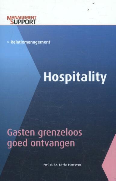 Hospitality - Sander Schroevers (ISBN 9789462155497)