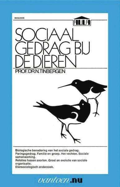 Sociaal gedrag bij dieren - N. Prof. Dr. Tinbergen (ISBN 9789031506118)