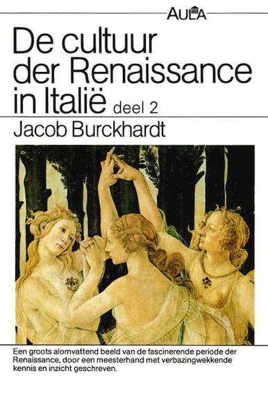 Cultuur de Renaissance in Italië 2 - J. Buckhardt (ISBN 9789031506439)