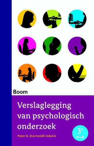 Verslaglegging van psychologisch onderzoek - (ISBN 9789059318359)