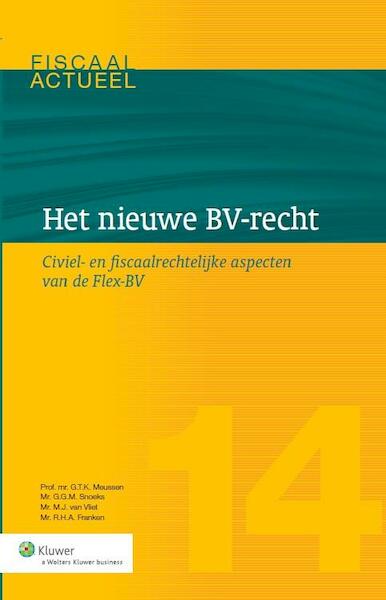Flex BV - G.T.K. Meussen, G.G.M Snoeks, M.J. van Vliet, R.H.A. Franken (ISBN 9789013105209)