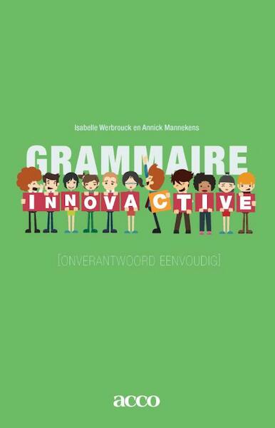 Grammaire innovactive - Werbrouck (ISBN 9789462922877)