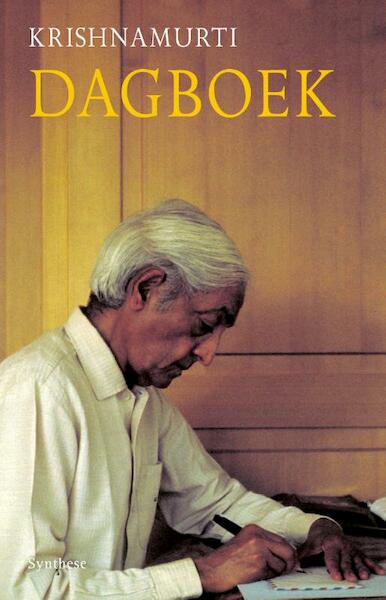 Dagboek - Jiddu Krishnamurti (ISBN 9789062711383)