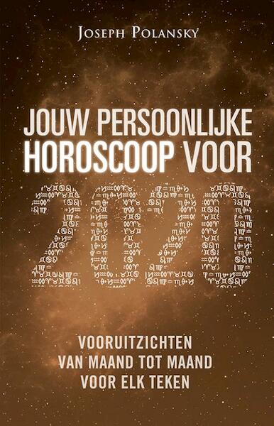 Jouw persoonlijke horoscoop voor 2020 - Joseph Polansky (ISBN 9789045324197)
