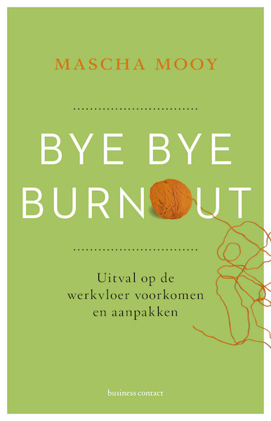 Bye Bye Burnout - Mascha Mooy (ISBN 9789047012962)