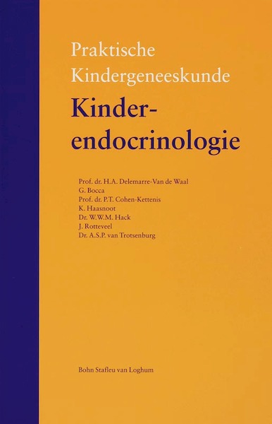 Kinderendocrinologie - H.A. Delemarre - Van der Waal (ISBN 9789031346110)